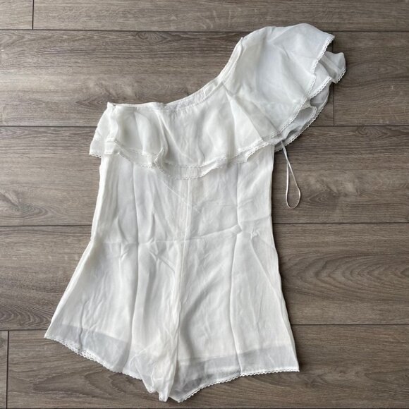 NWT Honey Belle  One Shoulder Romper - Picture 8 of 11